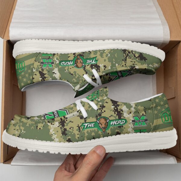 Tubopro Marshall Thundering Herd Personalized Hey Dude Shoes For Men And Women - Image 2