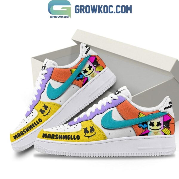 Tubopro Marshmello Air Low-Top Sneakers Shoes For Men And Women - Image 2