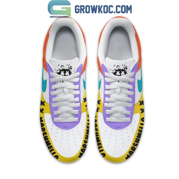 Tubopro Marshmello Air Low-Top Sneakers Shoes For Men And Women - Image 3