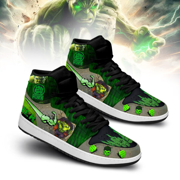 Tubopro Marvel Hulk AJ1 High Sneakers Shoes For Men And Women