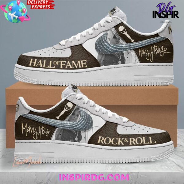 Tubopro Mary J. Blige Air Low-Top Sneakers Shoes For Men And Women - Image 2