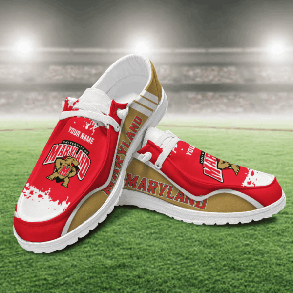 Tubopro Maryland Terrapins Hey Dude Shoes For Men And Women