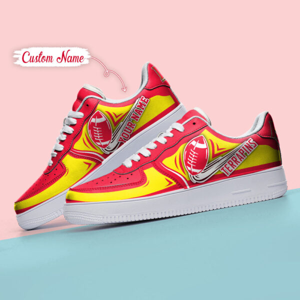 Tubopro Maryland Terrapins NCAA Air Low-Top Sneakers Shoes For Men And Women - Image 4