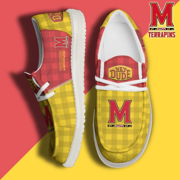 Tubopro Maryland Terrapins Personalized Hey Dude Shoes For Men And Women