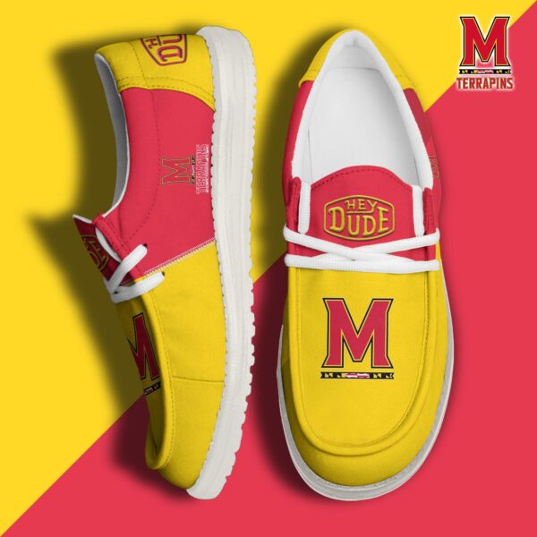 Tubopro Maryland Terrapins Personalized Hey Dude Shoes For Men And Women
