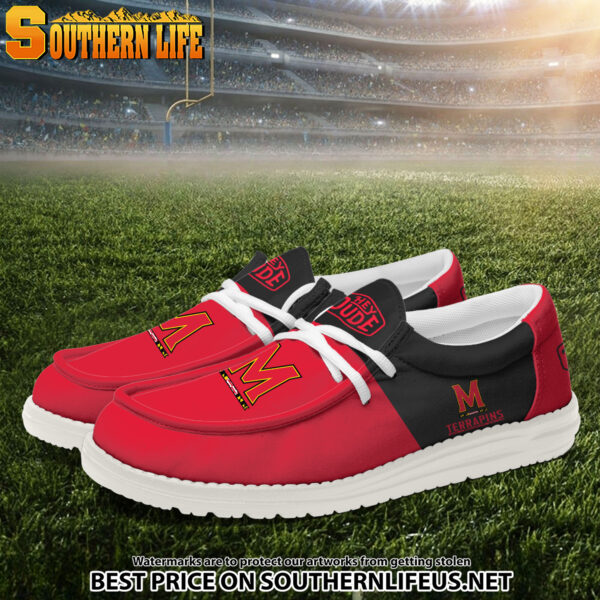 Tubopro Maryland Terrapins Personalized Hey Dude Shoes For Men And Women - Image 2
