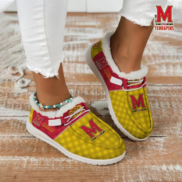 Tubopro Maryland Terrapins Personalized Hey Dude Shoes For Men And Women