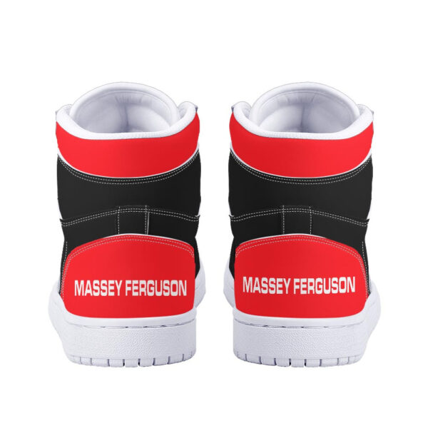 Tubopro Massey Ferguson AJ1 High Sneakers Shoes For Men And Women - Image 4