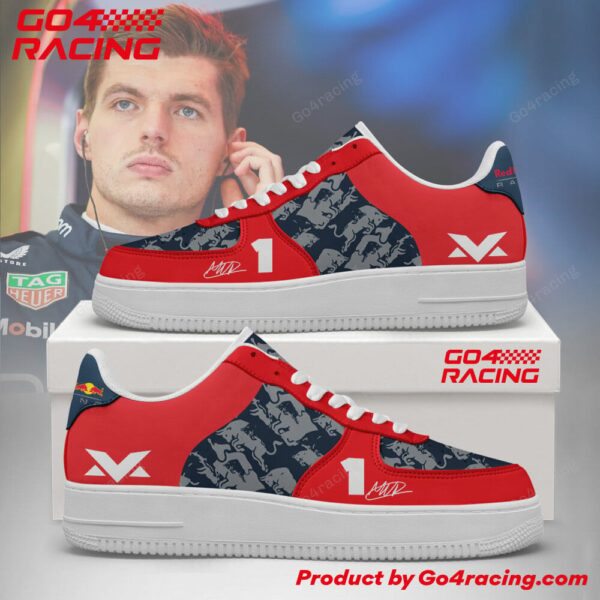 Tubopro Max Verstappen  Red Bull Air Low-Top Sneakers Shoes For Men And Women