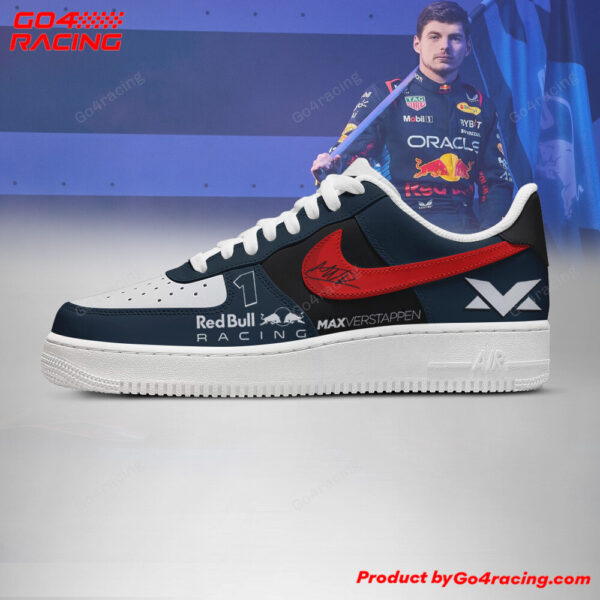 Tubopro Max Verstappen  Redbull Air Low-Top Sneakers Shoes For Men And Women - Image 2