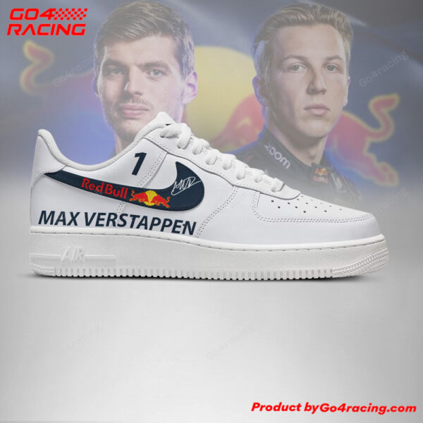 Tubopro Max Verstappen x Liam Lawson  Red Bull Racing Air Low-Top Sneakers Shoes For Men And Women - Image 3