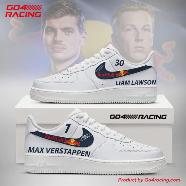 Tubopro Max Verstappen x Liam Lawson  Red Bull Racing Air Low-Top Sneakers Shoes For Men And Women