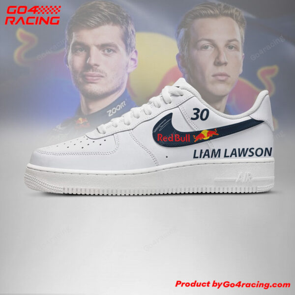 Tubopro Max Verstappen x Liam Lawson  Red Bull Racing Air Low-Top Sneakers Shoes For Men And Women - Image 2