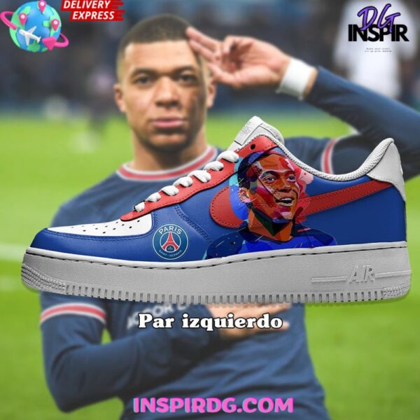 Tubopro Mbappé PSG Air Low-Top Sneakers Shoes For Men And Women - Image 2