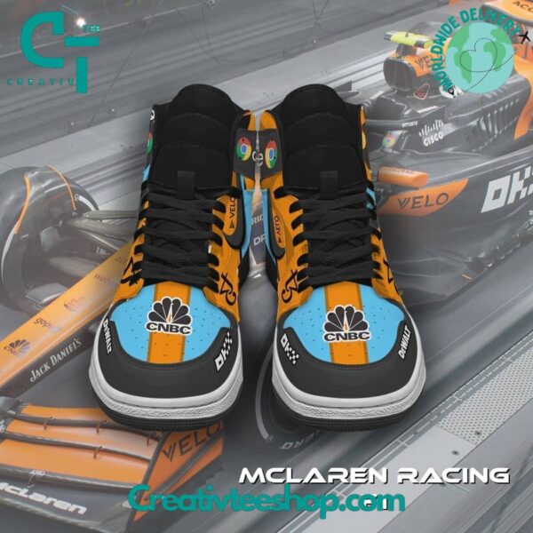 Tubopro McLaren AJ1 High Sneakers Shoes For Men And Women - Image 2