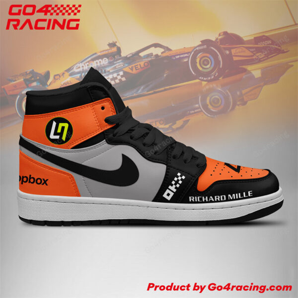 Tubopro Mclaren Formula AJ1 High Sneakers Shoes For Men And Women - Image 3