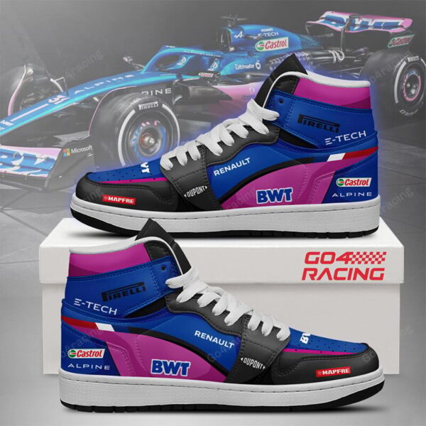 Tubopro Mclaren Formula AJ1 High Sneakers Shoes For Men And Women