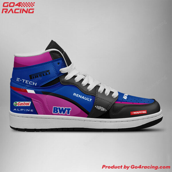 Tubopro Mclaren Formula AJ1 High Sneakers Shoes For Men And Women - Image 3