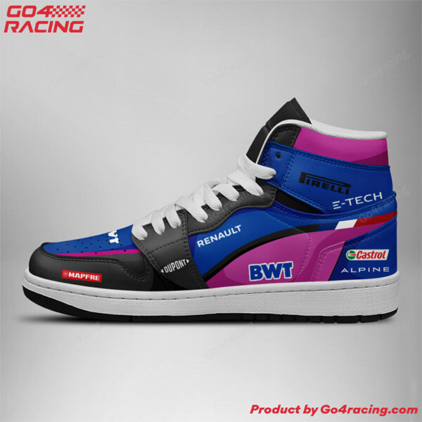 Tubopro Mclaren Formula AJ1 High Sneakers Shoes For Men And Women - Image 2
