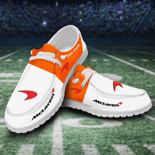 Tubopro Mclaren Personalized Hey Dude Shoes For Men And Women
