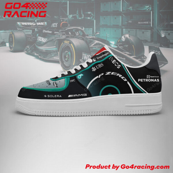 Tubopro Mecedes AMG F1 Air Low-Top Sneakers Shoes For Men And Women - Image 2