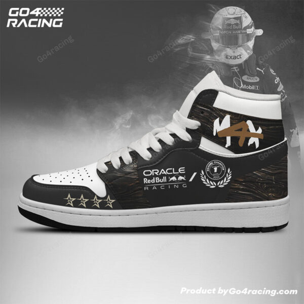 Tubopro Mecedes AMG F1 AJ1 High Sneakers Shoes For Men And Women - Image 4
