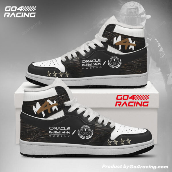 Tubopro Mecedes AMG F1 AJ1 High Sneakers Shoes For Men And Women - Image 2