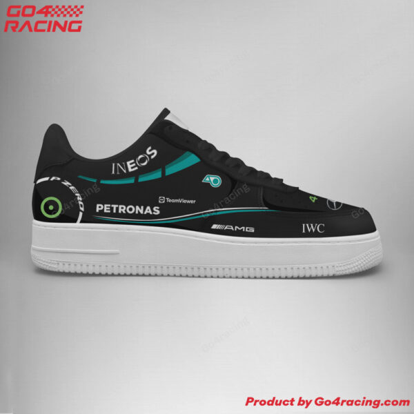Tubopro Mecedes Petronas Formula Air Low-Top Sneakers Shoes For Men And Women - Image 3