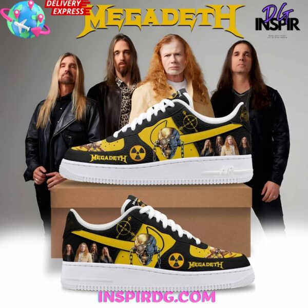 Tubopro Megadeth Air Low-Top Sneakers Shoes For Men And Women