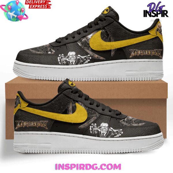 Tubopro Megadeth Air Low-Top Sneakers Shoes For Men And Women - Image 4