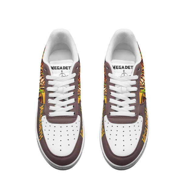 Tubopro Megadeth Air Low-Top Sneakers Shoes For Men And Women - Image 2