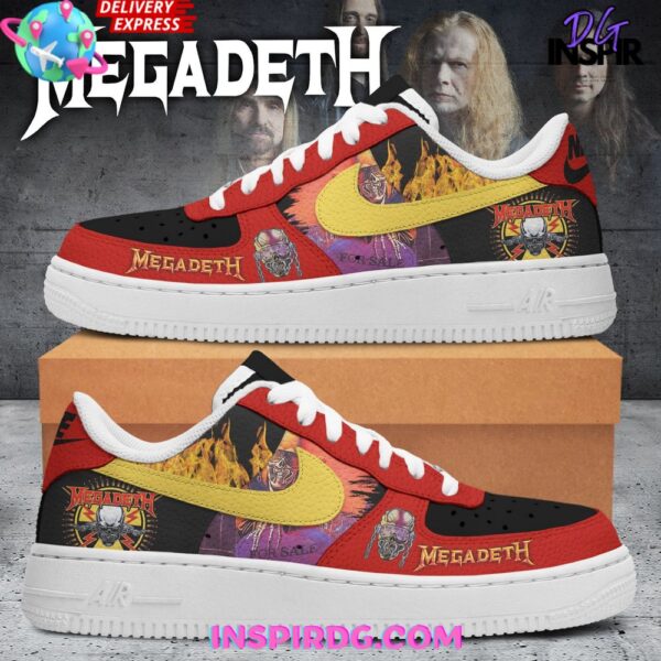 Tubopro Megadeth Air Low-Top Sneakers Shoes For Men And Women
