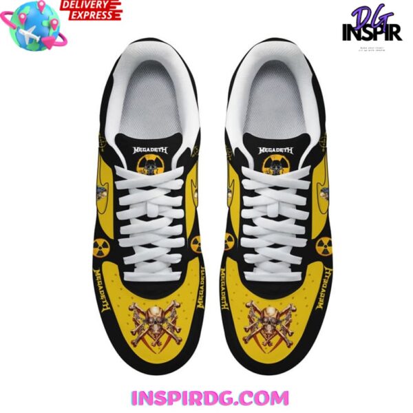 Tubopro Megadeth Air Low-Top Sneakers Shoes For Men And Women - Image 5