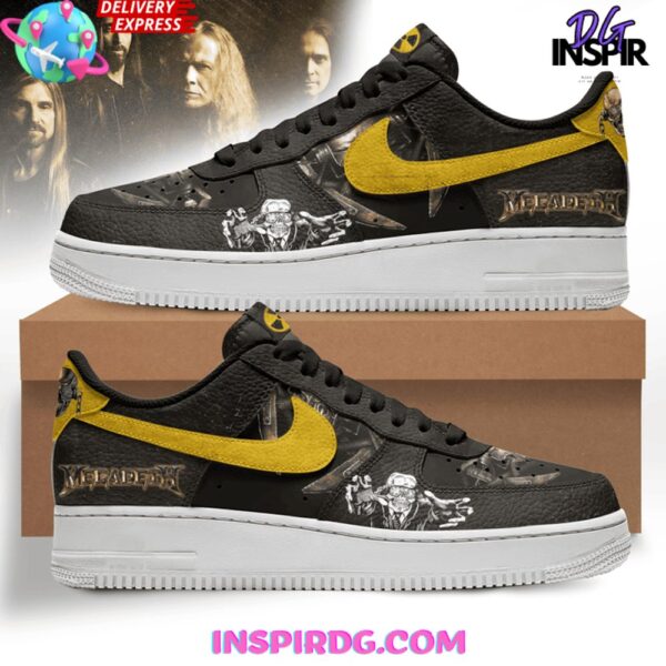 Tubopro Megadeth Air Low-Top Sneakers Shoes For Men And Women