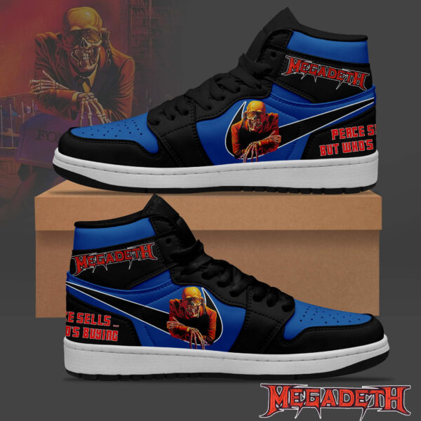 Tubopro Megadeth AJ1 High Sneakers Shoes For Men And Women