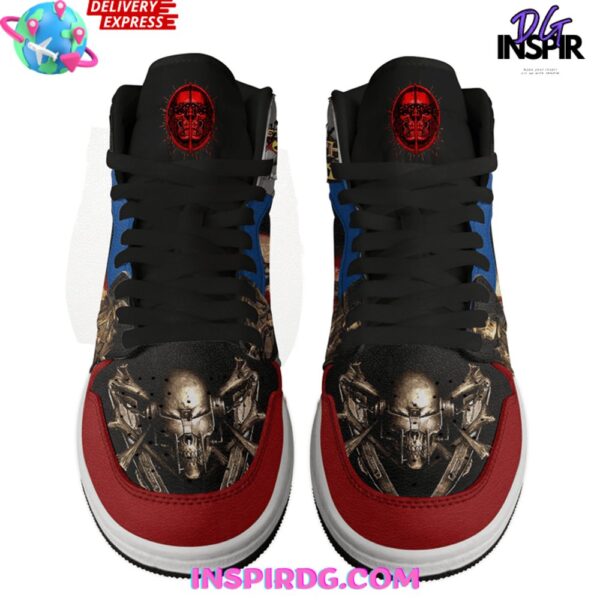 Tubopro Megadeth AJ1 High Sneakers Shoes For Men And Women - Image 3