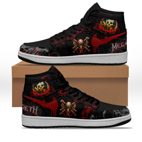Tubopro Megadeth AJ1 High Sneakers Shoes For Men And Women