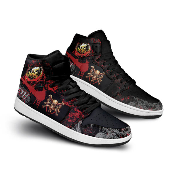 Tubopro Megadeth AJ1 High Sneakers Shoes For Men And Women - Image 2