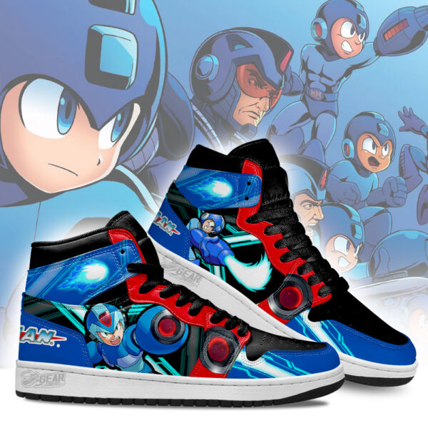Tubopro Megaman Gameboy AJ1 High Sneakers Shoes For Men And Women - Image 3