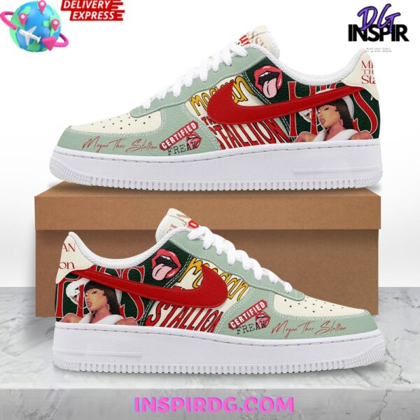 Tubopro Megan Thee Stallion Air Low-Top Sneakers Shoes For Men And Women - Image 2