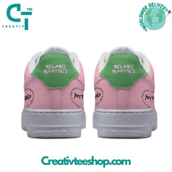 Tubopro Melanie Martinez Portals Green Pink Air Low-Top Sneakers Shoes For Men And Women - Image 3