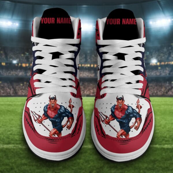 Tubopro Melbourne city fc AJ1 High Sneakers Shoes For Men And Women - Image 2