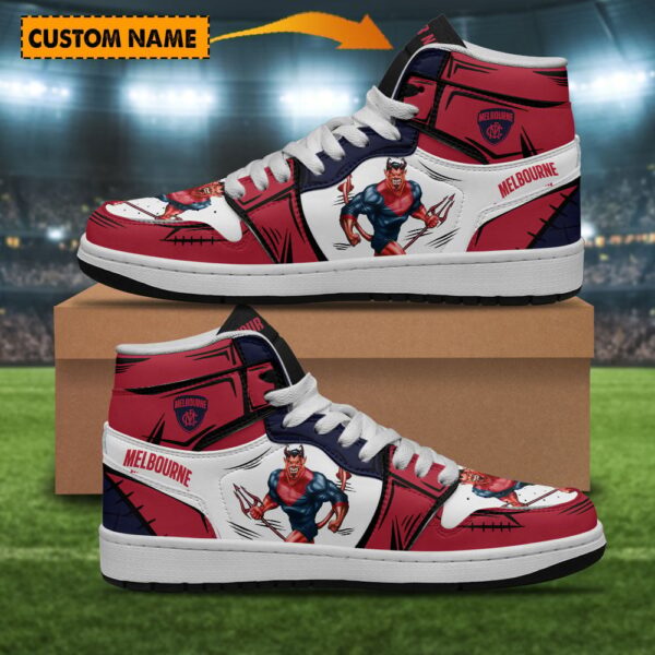 Tubopro Melbourne city fc AJ1 High Sneakers Shoes For Men And Women