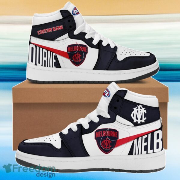 Tubopro Melbourne Demons AJ1 High Sneakers Shoes For Men And Women