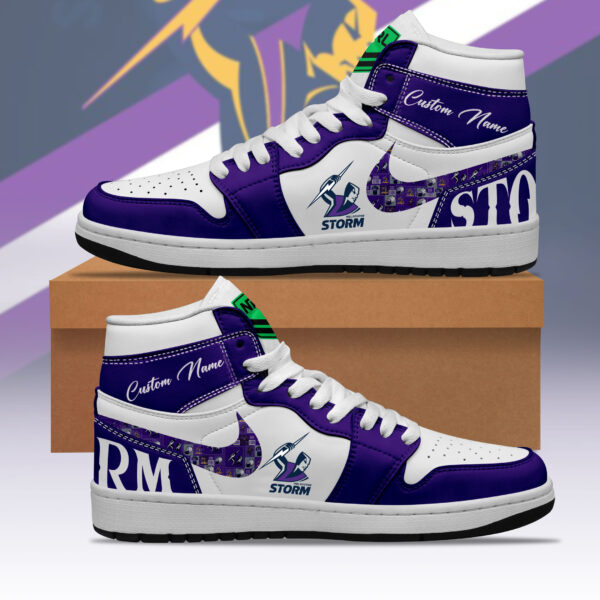 Tubopro Melbourne Storm AJ1 High Sneakers Shoes For Men And Women