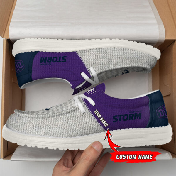Tubopro Melbourne Storm Personalized Hey Dude Shoes For Men And Women - Image 2
