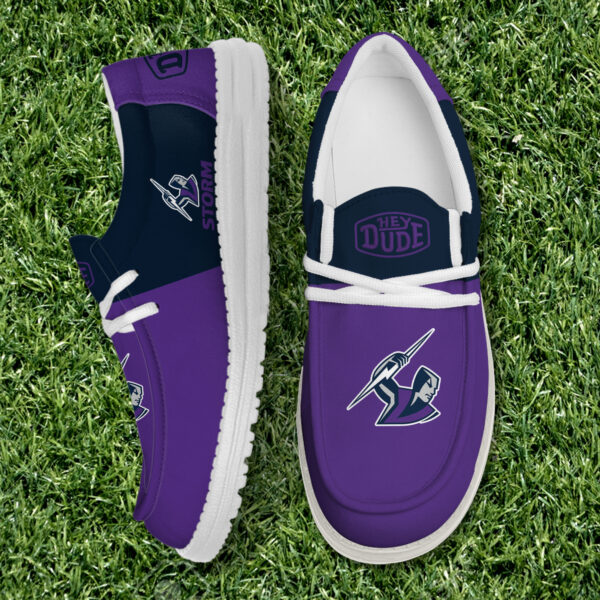 Tubopro Melbourne Storm Personalized Hey Dude Shoes For Men And Women