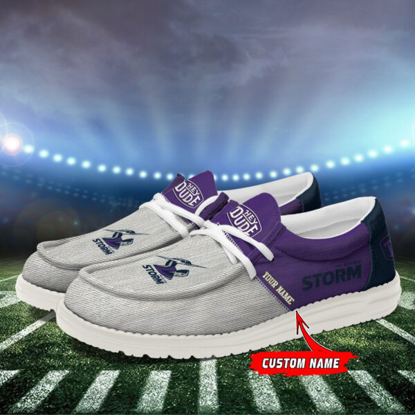 Tubopro Melbourne Storm Personalized Hey Dude Shoes For Men And Women - Image 3
