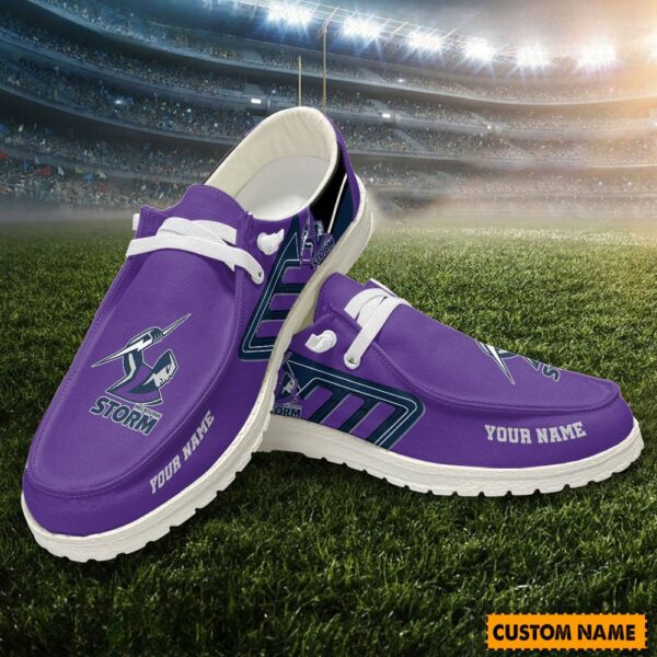 Tubopro Melbourne Storm Personalized Hey Dude Shoes For Men And Women