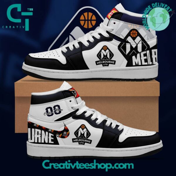 Tubopro Melbourne United AJ1 High Sneakers Shoes For Men And Women